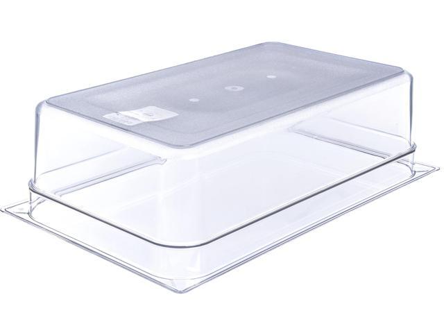 StorPlus Polycarbonate Food Pan 19.4 qt 12.5 x 20.75 x 6 Clear Plastic 10202B07