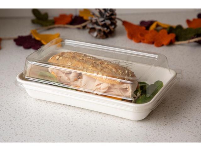 Worldview 100% Recycled Content Lid 10.82 x 10.71 x 1.83 Clear Plastic 200/Carton EPSCRC107LIDR