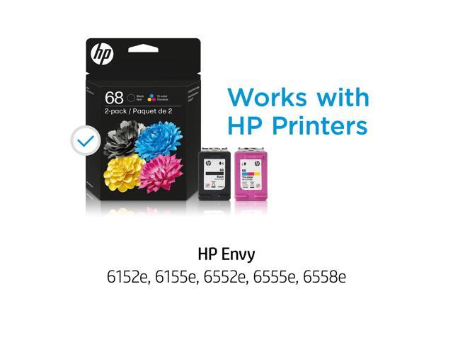 HP - 68 2-Pack Standard Capacity Ink Cartridges - Black/Tri-color - image 9
