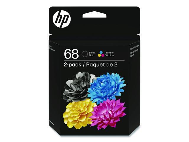 HP - 68 2-Pack Standard Capacity Ink Cartridges - Black/Tri-color - image 8