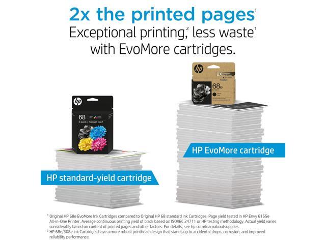 HP - 68 2-Pack Standard Capacity Ink Cartridges - Black/Tri-color - image 12