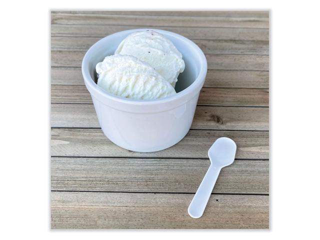 Boardwalk Heavyweight Polypropylene Cutlery Spoon White 3000/Carton