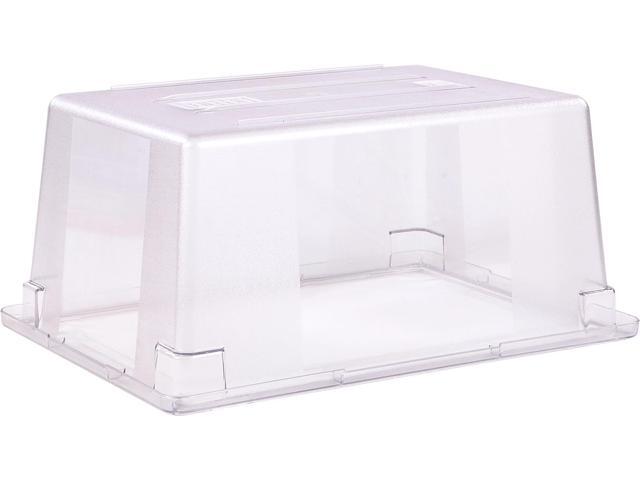 StorPlus Polycarbonate Food Storage Container 16.6 gal 18 x 26 x 12 Clear Plastic 1062307