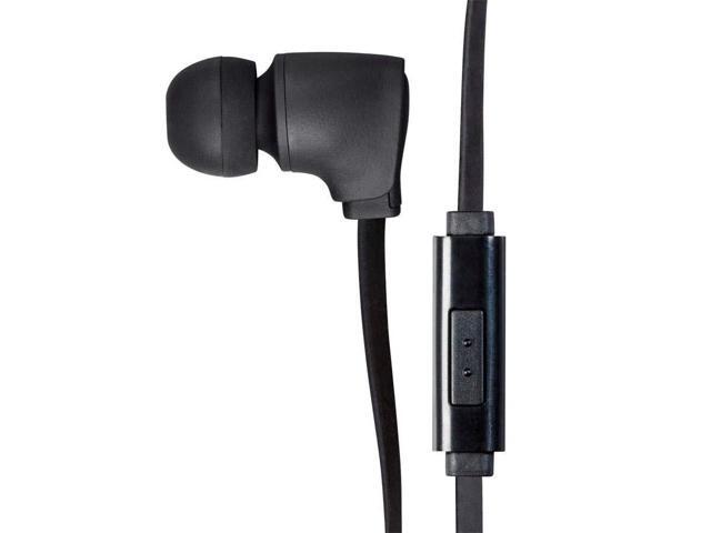 Monoprice Premium 35mm Wired Earbuds Headphones w/ in line Microphone Black - image 11