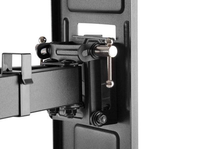 Monoprice Full-Motion Articulating TV Wall Mount Bracket For LED TVs 43in to 90in Max Weight 132 lbs Extension Range of 3in to 16.9in VESA Up to 800x400 Fits Curved Screens - Commercial Series - image 5