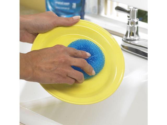 Poly Mesh Scrubbers Blue 3/Pack 437775