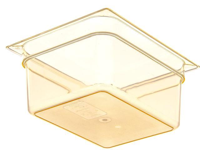 StorPlus High Heat Food Pan 8.7 qt 10.38 x 12.75 x 6 Amber Plastic 10422B13