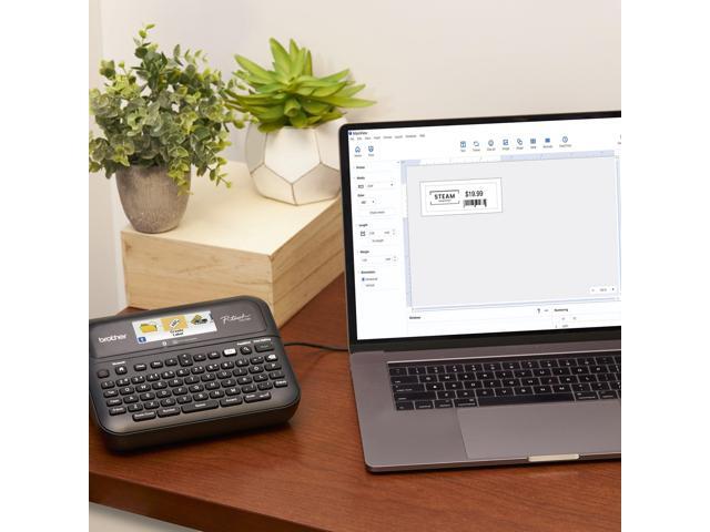 Brother P-touch Business Professional Connected Label Maker with Case PTD610BTVP