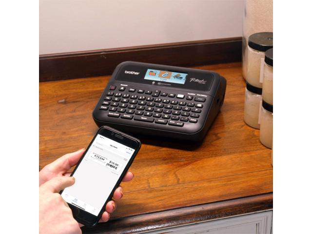 Brother P-touch Business Professional Connected Label Maker with Case PTD610BTVP