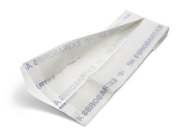 Medline - EXTSRB3036CT - Extrasorbs Air-Permeable Disposable DryPads, 30 x 36, White, 70/Carton