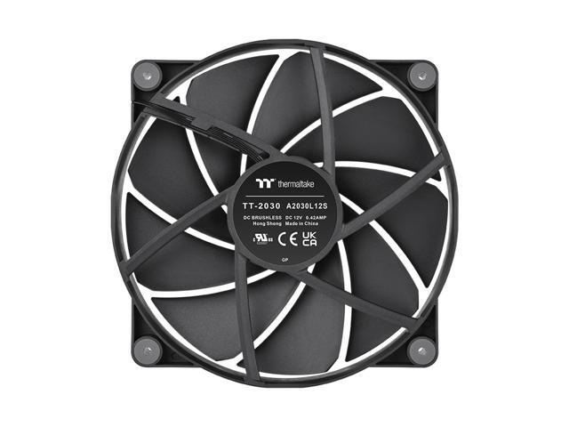 Thermaltake - CT200 PWM 200mm Computer Case Fan with Hydraulic Bearing (Single Pack) - Black - image 11