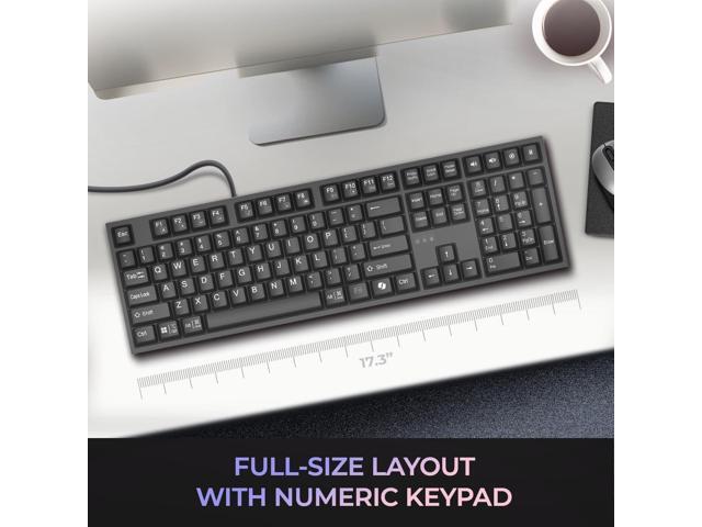 Adesso EasyTouch 670 Mechanical Keyboard with CoPilot AI Hotkey - Black - image 7