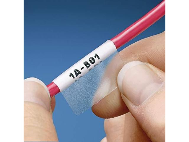Panduit Thermal Transfer Self-Laminated Label, Vinyl, 1' Core, 2,500-Pack White S100X150VA1Y