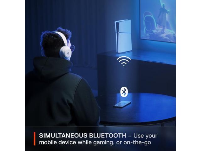 SteelSeries - Arctis Nova 7P Wireless Gaming Headset for PS5, PS4 - White - image 9