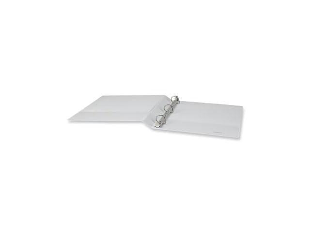 Universal Office Slant D-Ring View Binder 3 Rings 1' 8.5x11 White 12Ct 1147