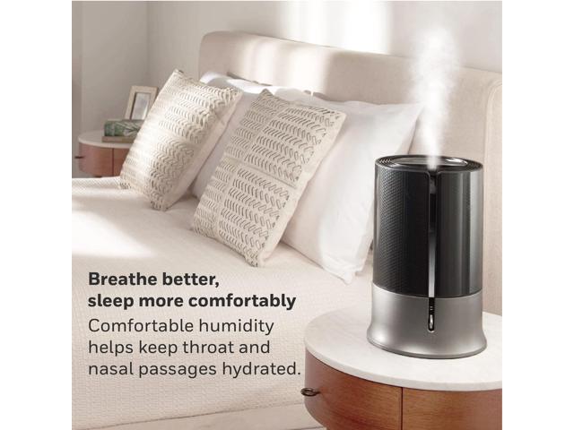 Honeywell Designer Series Cool Mist 1.25 gal Humidifier, Black HUL430B