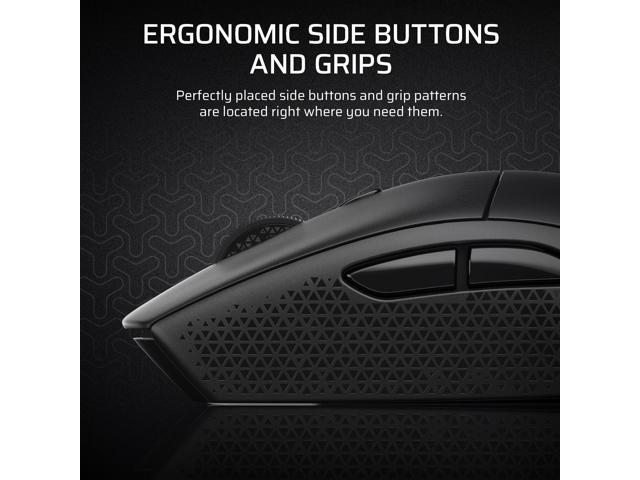 CORSAIR - M55 Wireless Optical Gaming Ambidextrous Mouse with Slipstream Technology - Wireless - Black - image 11