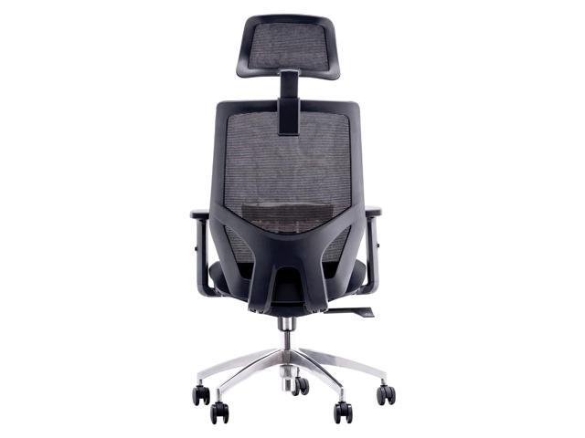 ERGO ADJUSTABLE OFFICE CHAIR WITH BACK SUP