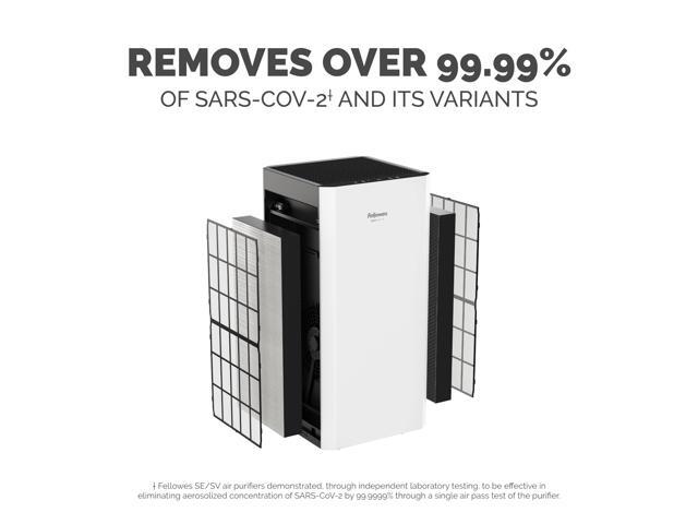 AeraMax SV Air Purifier 1500 sq ft Room Capacity White/Black 9794501