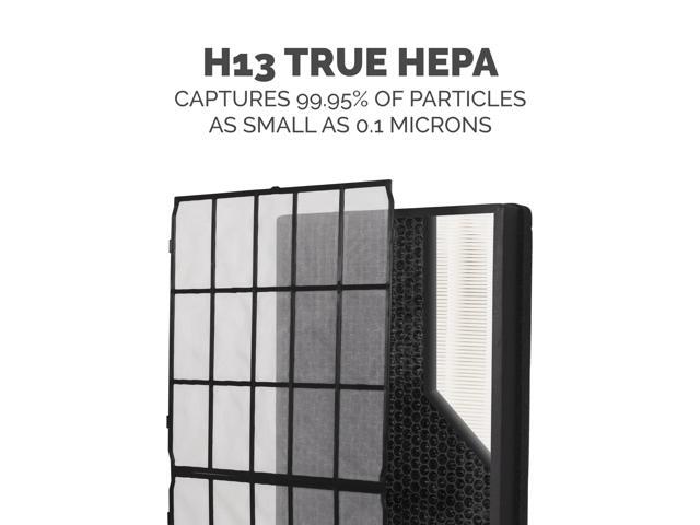 AeraMax SV Air Purifier 1500 sq ft Room Capacity White/Black 9794501