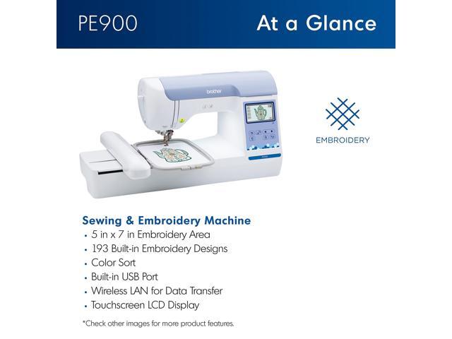 Brother PE900 Embroidery Machine with WLAN