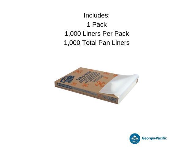 Dixie 27SGP Greaseproof Liftoff Pan Liner - 24.38 x 16.38 - 1,000/Carton