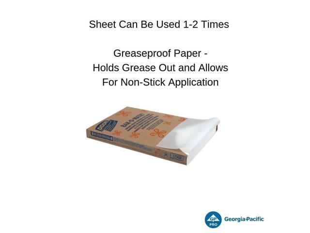 Dixie 27SGP Greaseproof Liftoff Pan Liner - 24.38 x 16.38 - 1,000/Carton