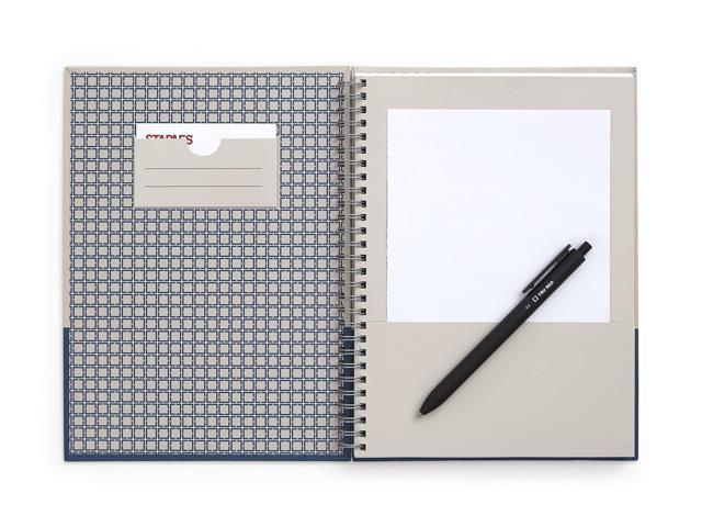 TRU RED Wirebound Hardcover Notebook 9.5x6.5 80 Sheets TR55740