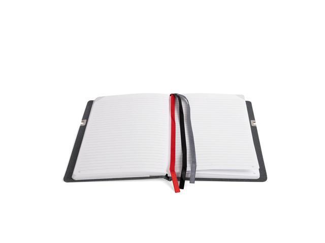 TruRed Large Mastery with Pocket Journal Narrow Rule Charcoal/Red 192 Sheets
