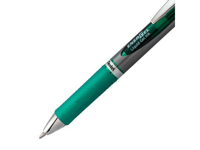 Pentel EnerGel RTX Gel Pen Retractable Bold Assorted Ink 5/Pk BL80BP5M