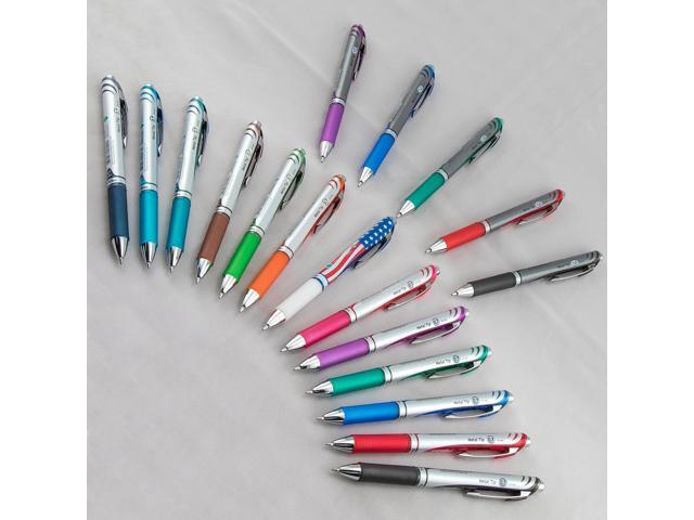 Pentel EnerGel RTX Gel Pen Retractable Bold Assorted Ink 5/Pk BL80BP5M