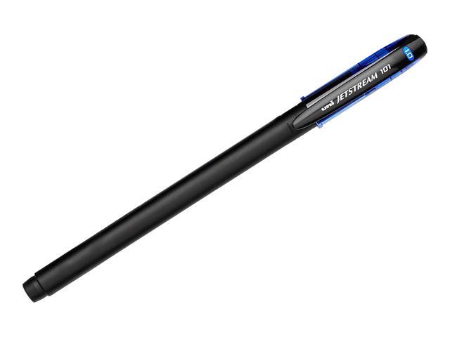 Uni-ball Jetstream 101 Hybrid Gel Pen, Bold 1 mm, Blue Ink, Dozen 1768012