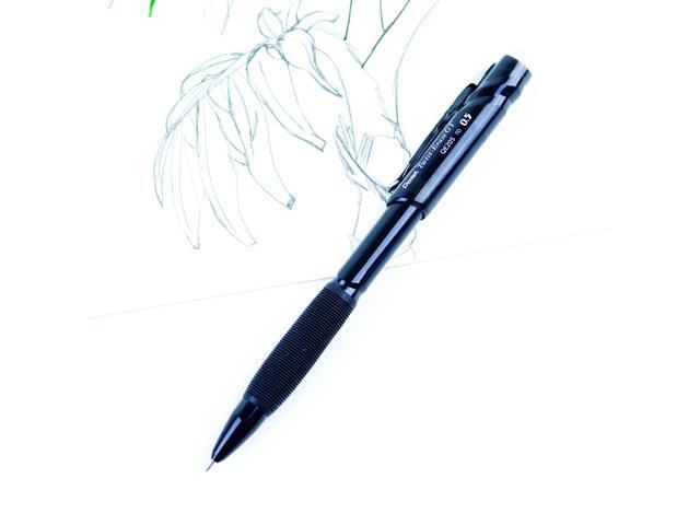 Twist-Erase GT Pencils 0.5 mm HB #2 Black Lead Black Barrel QE205A