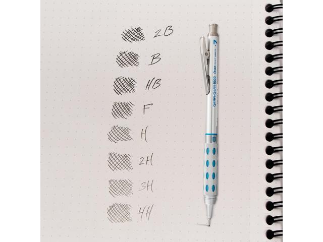 Super Hi-Polymer Lead Refill, 0.7 mm, HB, Black, 36/Pack