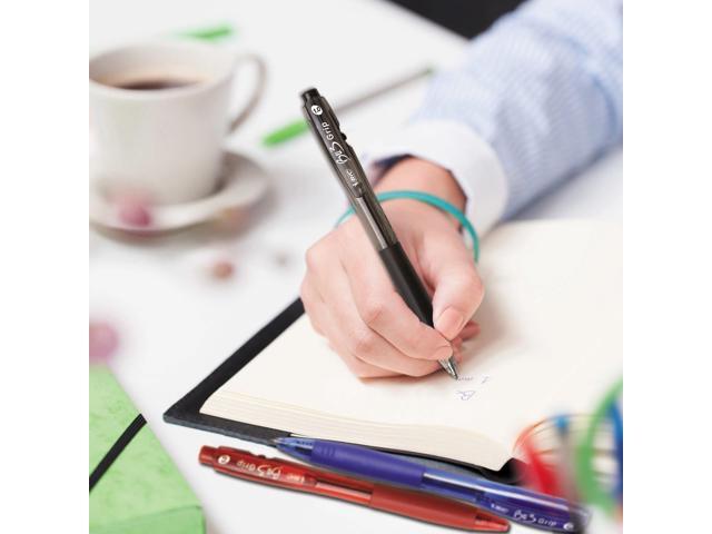 BIC BU3 Ballpoint Pen Retractable Medium Black 18/Pack CSEM10-BLK
