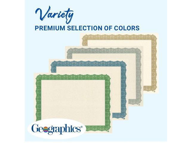 Geographics Tree Free Certificate Natural with Blue Border