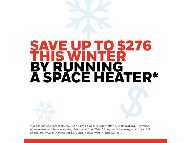 Honeywell - UberHeat 5 Ceramic Heater - Black - image 4