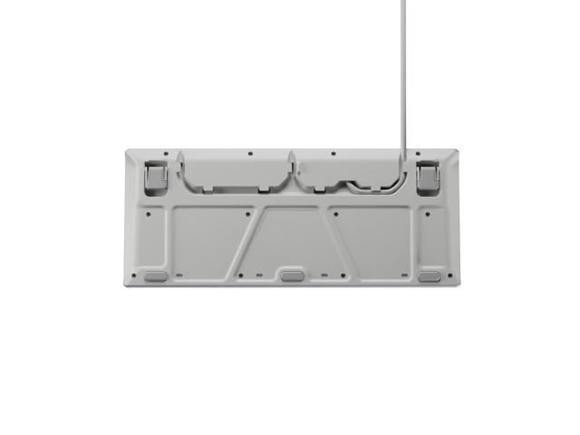 SteelSeries Apex 3 TKL Wired Membrane Whisper Quiet Switch Gaming Keyboard 8 zone RGB Backlighting White