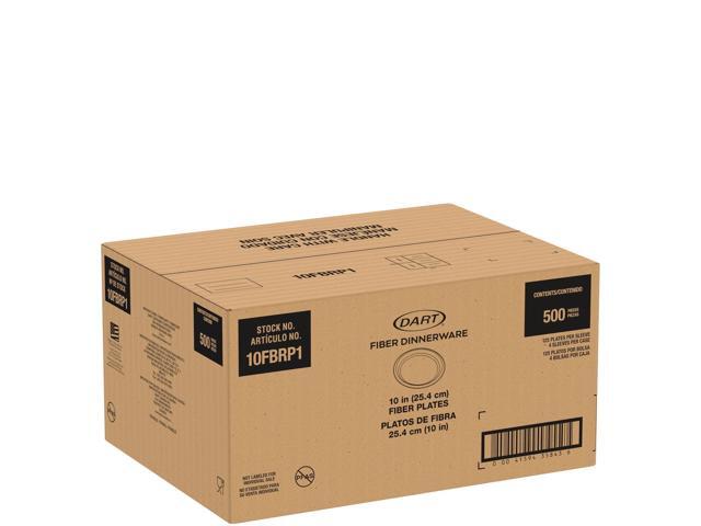Compostable Molded Fiber Dinnerware ProPlanet Seal Plate 10.2' dia Natural 500/Carton 10FBRP1