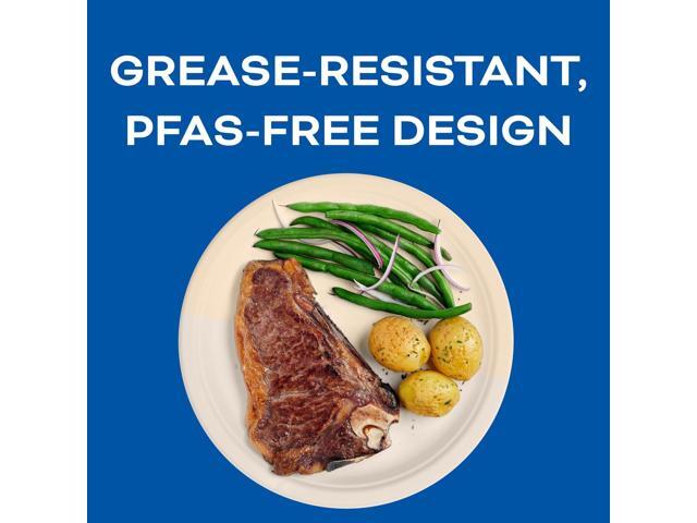 Compostable Molded Fiber Dinnerware ProPlanet Seal Plate 10.2' dia Natural 500/Carton 10FBRP1