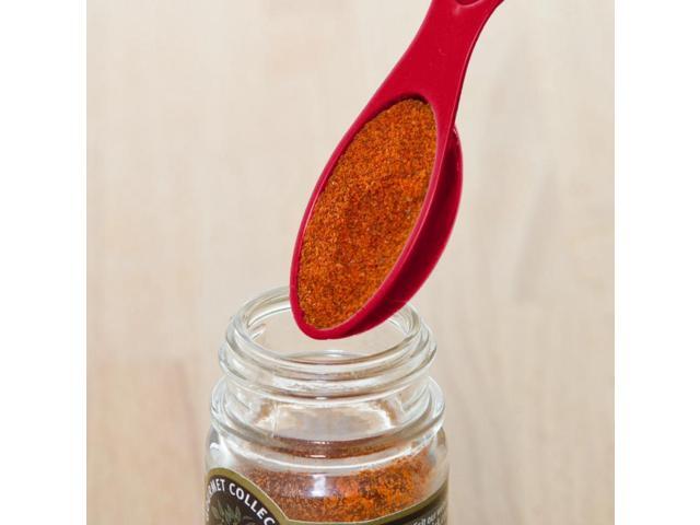 Mainstays 4-Piece Dual-Ended Snap Fit Measuring Spoon Set