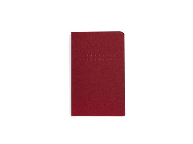 TruRed Pocket Journal Dotted Rule Black/Charcoal/Red 48 Sheets 3/Pack TR58427