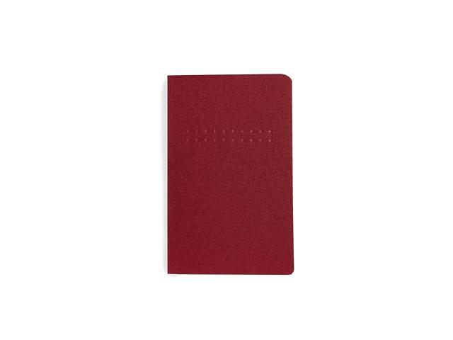 TruRed Pocket Journal Dotted Rule Black/Charcoal/Red 48 Sheets 3/Pack TR58427