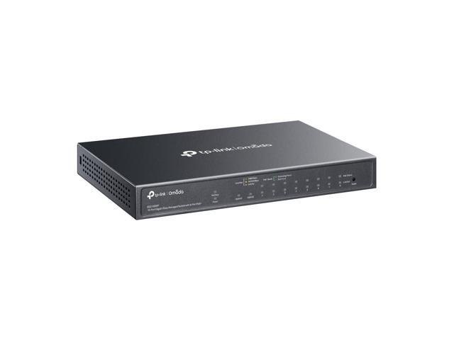 TP-Link Omada ES210GMP 8 Ports POE+ Compliant Gigabit Easy Managed Switch with SFP