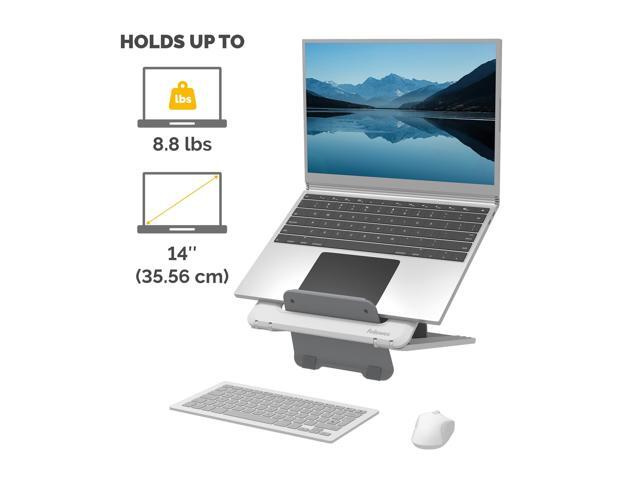 Fellowes Breyta Laptop Stand 12 Height Adjustments 14' Monitor Size White