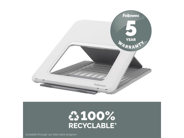 Fellowes Breyta Laptop Stand 12 Height Adjustments 14' Monitor Size White