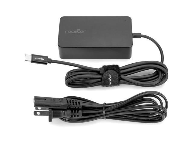 Rocstor 65W Smart USB-C Laptop Power Adapter Charger Y10A273B1