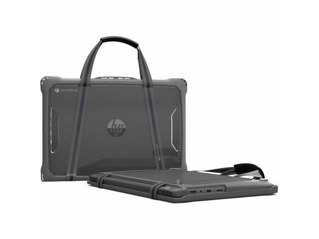 MAXCases Extreme Shell-F2 Slide Case for HP Fortis Chromebook G10 11' (Gray/Clear)