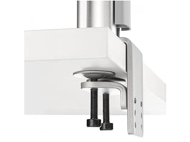 Atdec Heavy-Duty Dual-Monitor Vertical Stack Desktop Mount - White - image 4