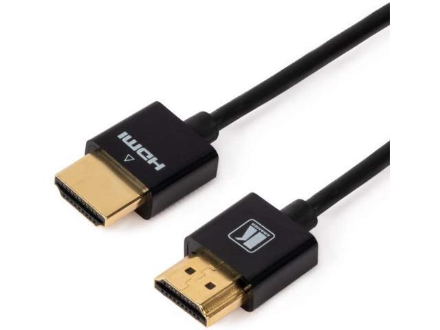Kramer Ultra Slim High-Speed HDMI Flexible Cable with Ethernet Black 970132010